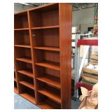 7 foot tall wood bookshelf - 1 piece only