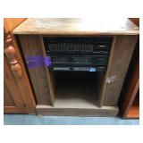 Optimus System 712 stereo with cabinet