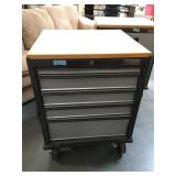 Gladiator by Whirlpool rolling toolbox with wood