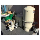 Pool heater, filter and pump  - see photos