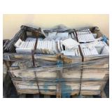 Pallet lot of 6 inch square stone tiles - 3/4