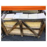 Pallet lot of approx. 8 in square tile