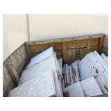 2 Pallets of assorted stone tile - mostly 3/4 in