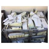 Pallet lot of assorted stone tile - some cuts