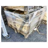 Pallet lot of stone tile - approx. 8 in square