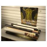 20 plus movie posters, most full size