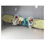 GT Girl 148 snowboard w/ Burton bindings