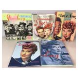 5 I Love Lucy hardcover coffee table books