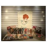 I Love Lucy VHS tapes, calendars, magazines &