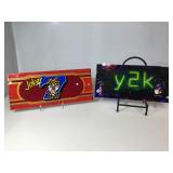 2 belly slot glass