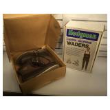 Hodgman neoprene waders & Flytech boots men