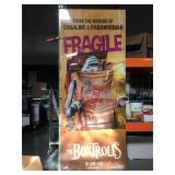 Lot of 3 plexiglass movie theater signs -