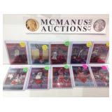 10 Michael jordan lot...jordan cards are on fire!