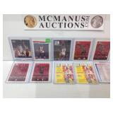 10 Michael jordan lot...jordan cards are on fire!