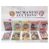 Vintage 1959 topps 10 card lot