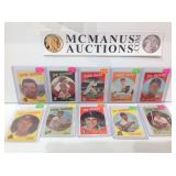 Vintage 1959 topps 10 card lot