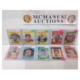 Vintage 1959 topps 10 card lot