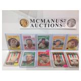 Vintage 1959 topps 10 card lot