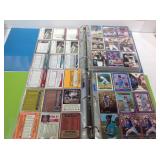 2 baseball albums full of sports cards
