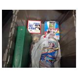 Bin Full of sports cards and more