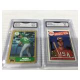 Gma graded Mark McGwire lot