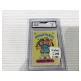 1985 Topps garbage pail kids gma graded 6