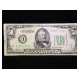 1934A  $50 Federal Reserve Note, (The Federal