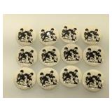12 small white The Beatles 1964 NEMS 1 in.