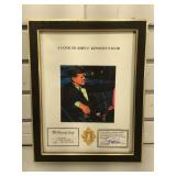 A lock of John F Kennedy