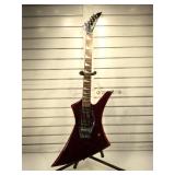 Jackson electric guitar with Floyd Rose, Duncan