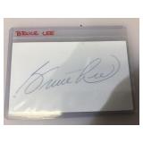 Bruce Lee signature Card, no COA