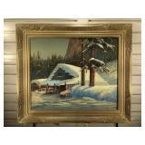 C.R. Walline, California Artist, Badger Pass