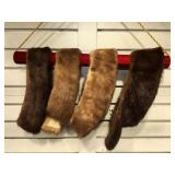 Assortment of mink collars