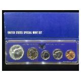 2- 1966 US Special  int Sets, (40%silver Kennedy)