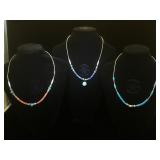 3- Southwest style necklaces, 1-  Ugg