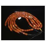 5- Strands of Fire Agate Beads