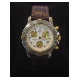 ESQ Swiss chronograph watch w/ rotating bezel,