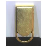 14k GOLD  Small engravable tie bar, 14.4g