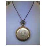 14k GOLD E. Howard & Co. Boston Pocket watch,w/