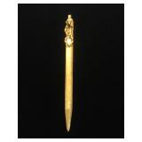 14k GOLD  Combo writing utensil, 24.1g