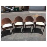Genuine Dedon designer outdoor chairs - signed