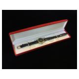 Designer Classic Diamond quartz watch, w/ case