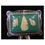 Arrowhead Belt Buckle by Cherokee Buckle Co.