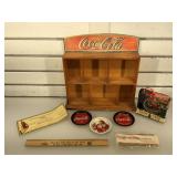 Assorted Coca-Cola collectibles