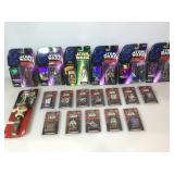 Star Wars figures, 19 pcs , all nib, in blister