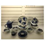 Blue and White China set, Israel