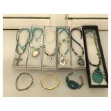 Southwest style costume jewelry