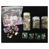 Jewelry making beads & butterflies