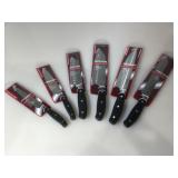 NIP 6 piece Precision Good Cook cutlery knife set