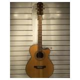 Mason guitar, aucoustic cutaway, cracks repaired,